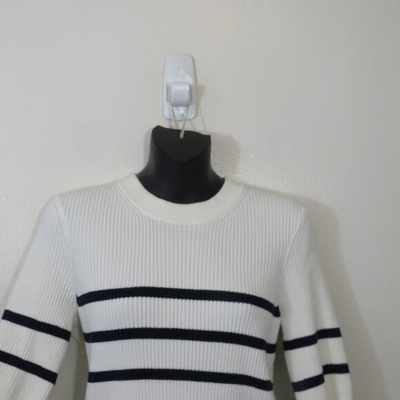 Frame size Large Short Sleeve Rib Tee Crew Neck Stripe - Picture 3 of 6